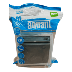 Udvendig stikkontakt single Schuko IP55