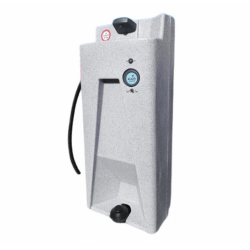 Mobil hndvask station med fodpumpe