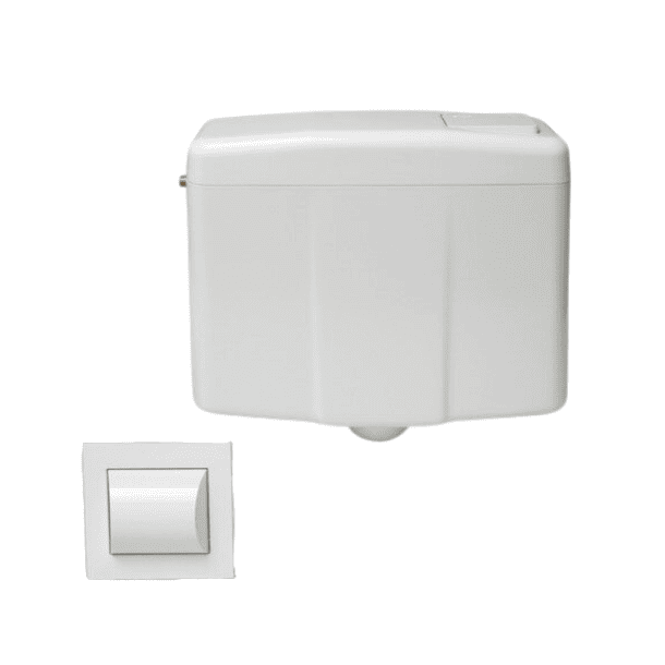 Toilet Cisterne 926 Med tryk knap til skyl 