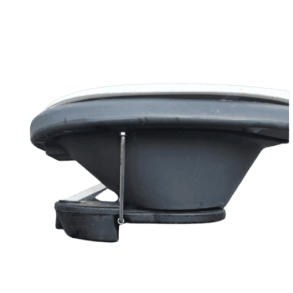 Indvendig klap med beslag til tanktoilet