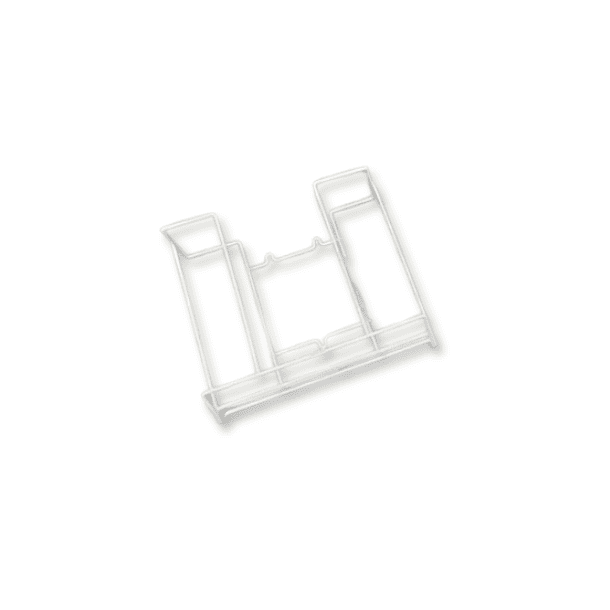 Dispenser til hndkldeark hvid metal