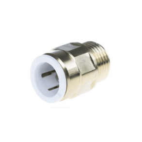 Rrfitting i messing, Lige 15mm x 1/2