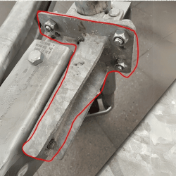 Centerbeslag/holder til AL-KO nsehjul 