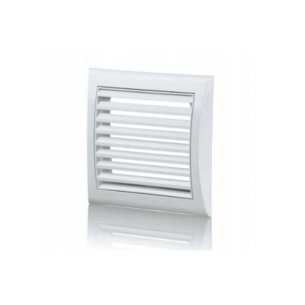 Ventilationsrist med Net 154 x 150 Hvid