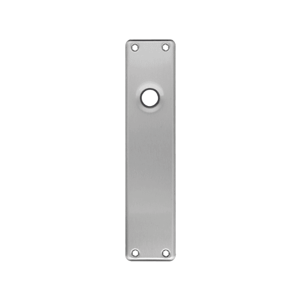 langskilt m/grebshul 233x53x5 mm brstet rustfrit stl