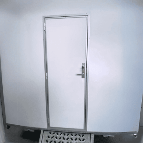 Ydre dr 70cm inkl. ramme - venstrehngt m. klassisk hndtag