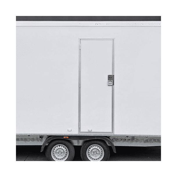 Ydre dr 70cm inkl. ramme - venstrehngt m. drejehndtag