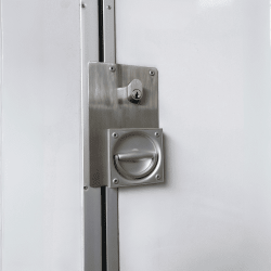 Ydre dr 70cm inkl. ramme - hjrehngt m. drejehndtag